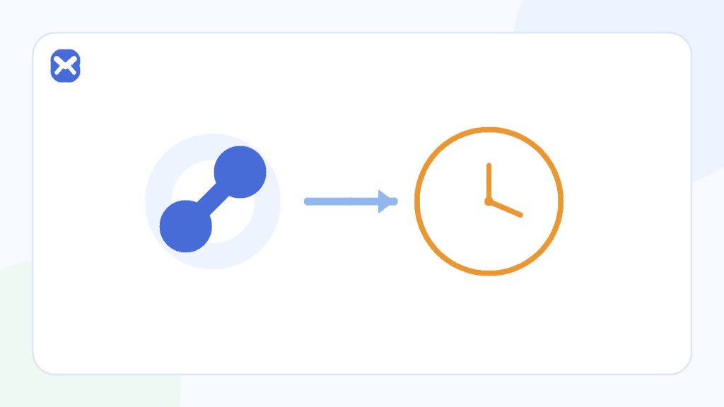 A secure email link passing through a timer and browser check before opening an account session.